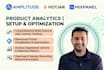 set up your amplitude, hotjar, mixpanel product analytics