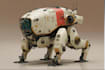 do an robot model, sci fi mech, industrial robot