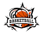 design high resolution outstanding robot basketball logo