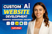 develop ai website, ai chatbot, ai web application, ai software developer