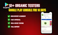 provide 12 testers for google play console closed testing