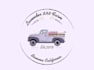 design artwork lavender bnb farm logo