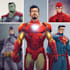 comic book illustration, marvel comic superhero