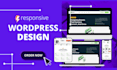 design a fast, responsive wordpress business website with SEO