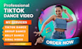 do a fire energetic tiktok twerk dance video
