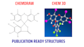 draw publication ready chemdraw structures and mechanisms