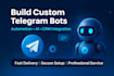 develop custom telegram bots for auto forward trading and smart automation
