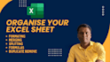 clean, format, merge, split excel data