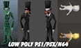 3d model, rig, and animate ps1, ps2, psx and n64 style low poly character