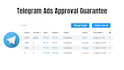 do telegram promotion, fix decline telegram ads setup, fragment verification
