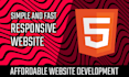 create a simple and fast website