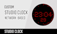 develop and customize a professional studio clock for you