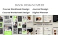 design interactive pdf workbook journal worksheet tracker for online course
