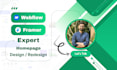 do framer website, webflow website , framer landing page