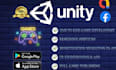 develop game in unity 3d 2d for android ios web PC
