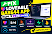 fix lovable base44 app replit vibe coded ai web app supabase firebase rest apis