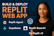 build deploy replit web app replit agent supabase, replit base44 fix replit v0