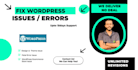 fix wordpress errors wordpress issues
