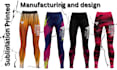 do custom sublimation printed women legging