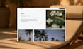 design a modern framer website with animations and cms