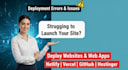 deploy any website or web app on server