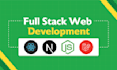 full stack web developer front end and back end website development