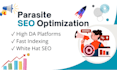 do parasite SEO to rank your website fast on google