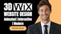 develop 3d wix website design wix animated website redesign wix studio mobile