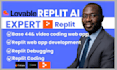 build replit web app replit debugging bugs fix github copilot  bass44 expert api