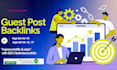 do off page SEO service using guest post backlinks