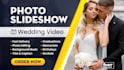 create a custom wedding, birthday, memorial photo slideshow