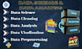 do data science, data analysis, machine learning using python