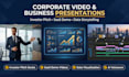 create a professional corporate video and video ads
