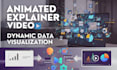 create dynamic data visualization and chart animations