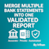consolidate transactions from multiple bank accounts