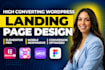 do high converting PPC wordpress landing page for google ads lead generation