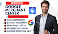 fix google merchant center suspension, misrepresentation
