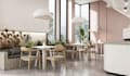 design cafe, pilates studio, gym