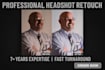 retouch your corporate headshot for linkedin or resume