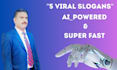 create 5 viral slogans and ad copy using ai