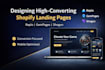 create a professional shopify landing page that converts