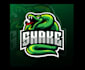 create wonderful and excellent green snake logo design