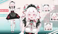 design 3d vtuber model anime vtuber rigging live 2d vtuber model live2d rigging