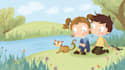 create custom childrens book illustration and book layout