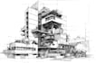 draw architecture and urban design sketches