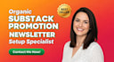 setup professional substack website, substack promotion, substack newsletter