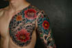 design a tattoo design in japanese style