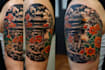 design a tattoo design in japanese style