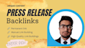 build premium press release backlinks