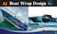 quickly create a boat wrap, jet ski, or yacht design